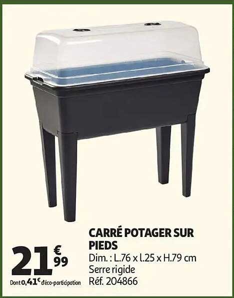 CARRÉ POTAGER SUR PIEDS