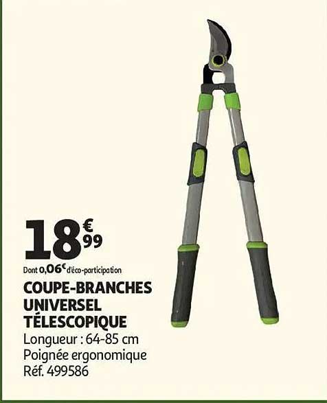 COUPE-BRANCHES UNIVERSEL TÉLESCOPIQUE