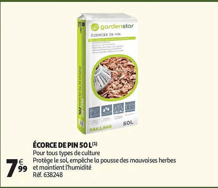 ÉCORCE DE PIN 50 L