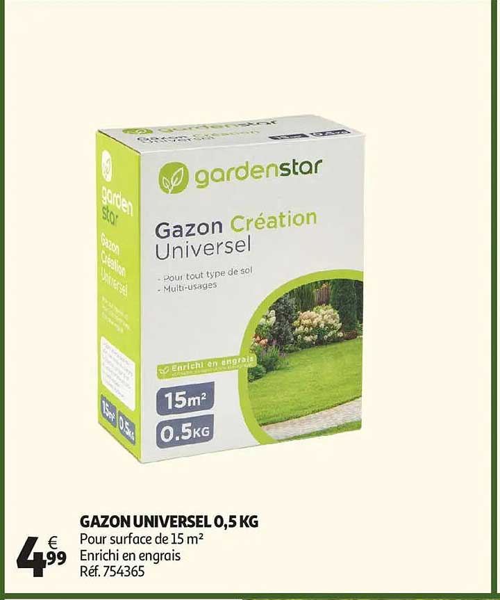 GAZON UNIVERSEL 0,5 KG