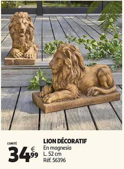 LION DÉCORATIF