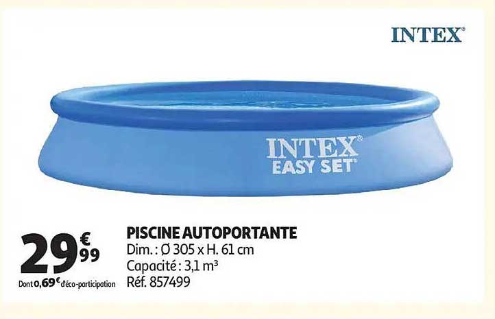 PISCINE AUTOPORTANTE
