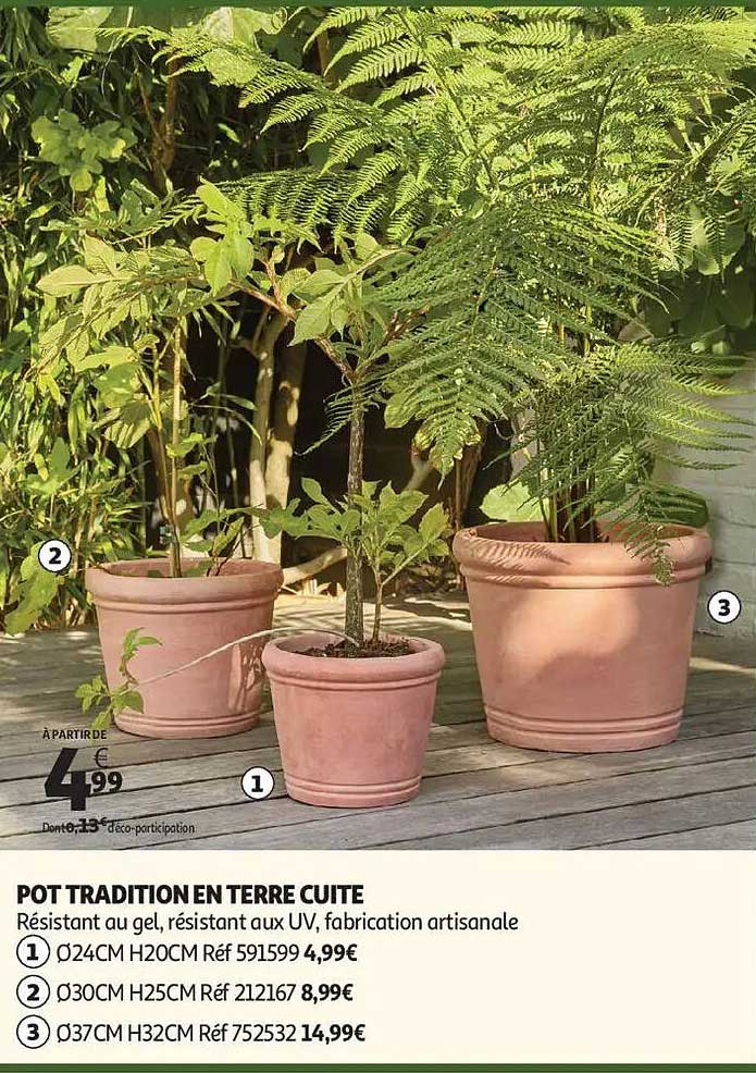 POT TRADITION EN TERRE CUITE