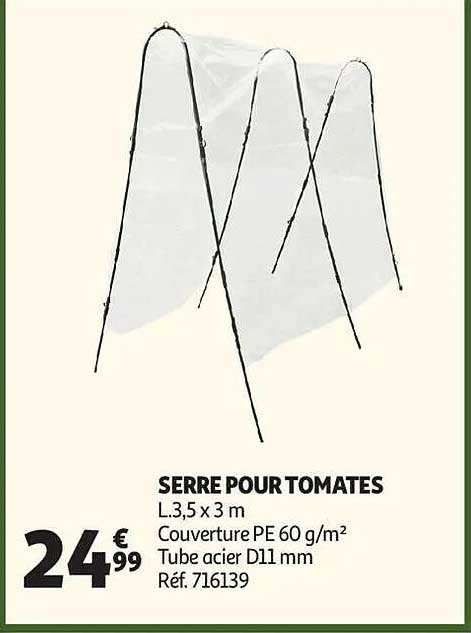 SERRE POUR TOMATES