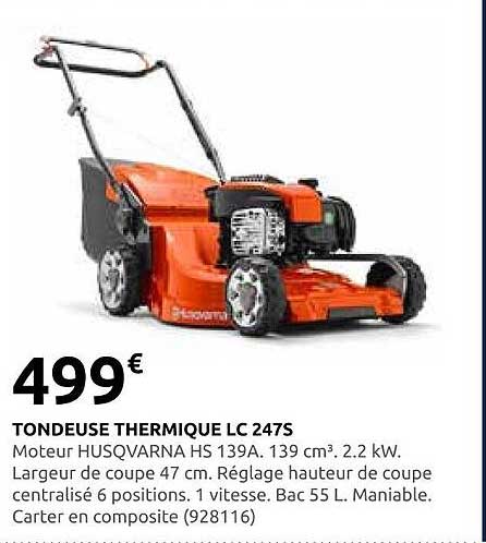 Promo Tondeuse Thermique Lc 247S Chez Rural Master 123Catalogue fr promo-tondeuse-thermique-lc-247s-chez-rural-master-123catalogue-fr