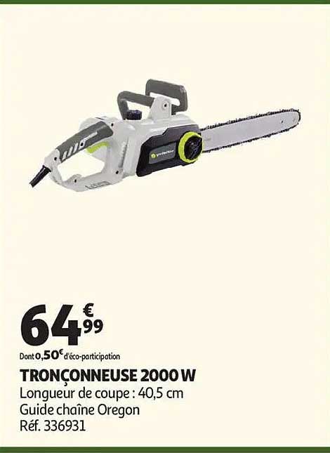 TRONÇONNEUSE 2000 W