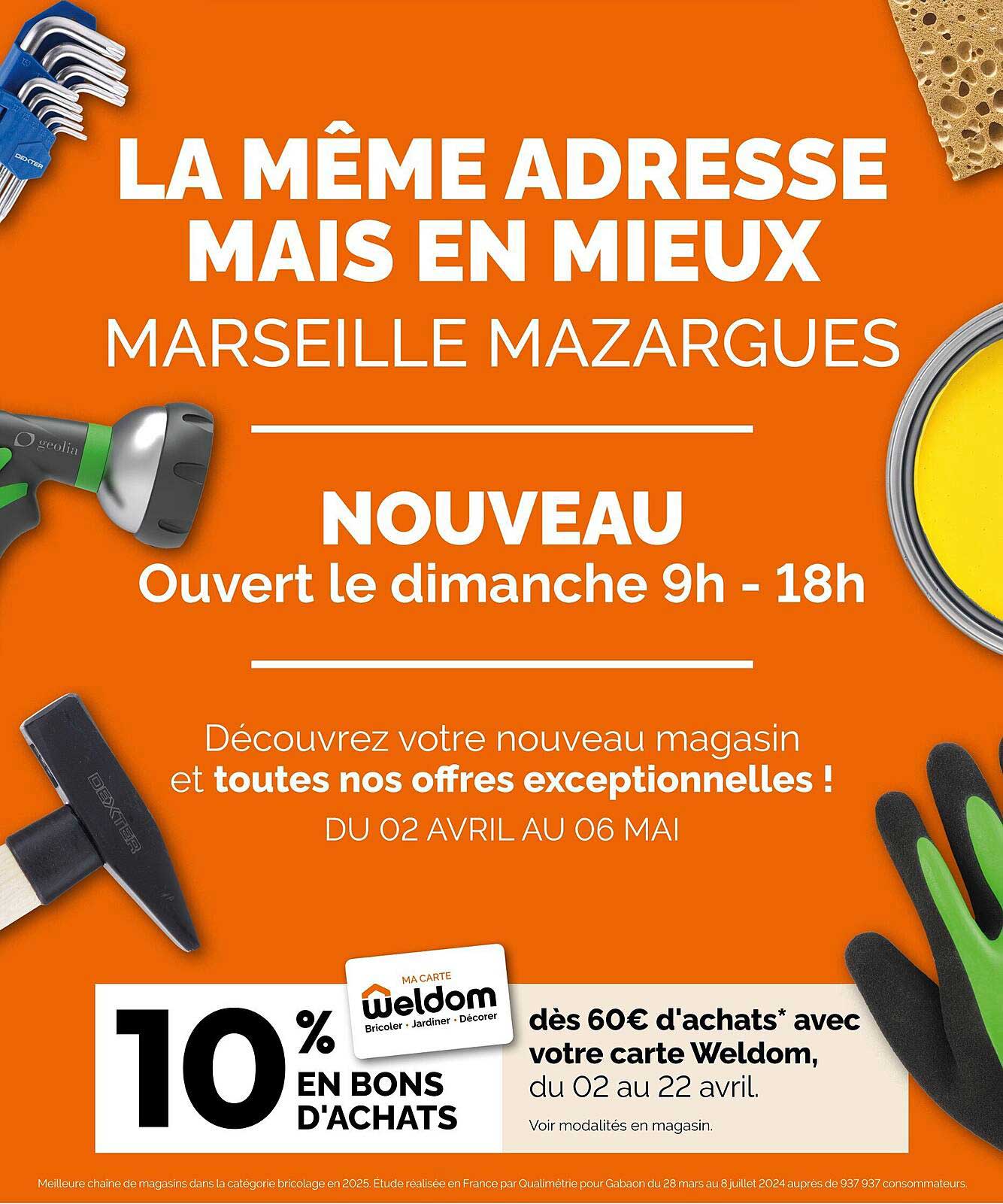 10% EN BONS D'ACHATS