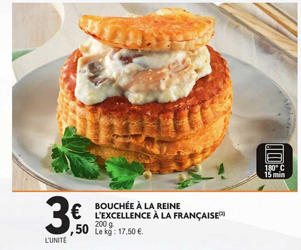 BOUCHÉE À LA REINE L’EXCELLENCE À LA FRANÇAISE