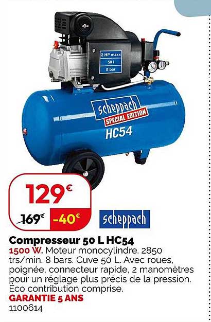 Compresseur 50 L HC54
