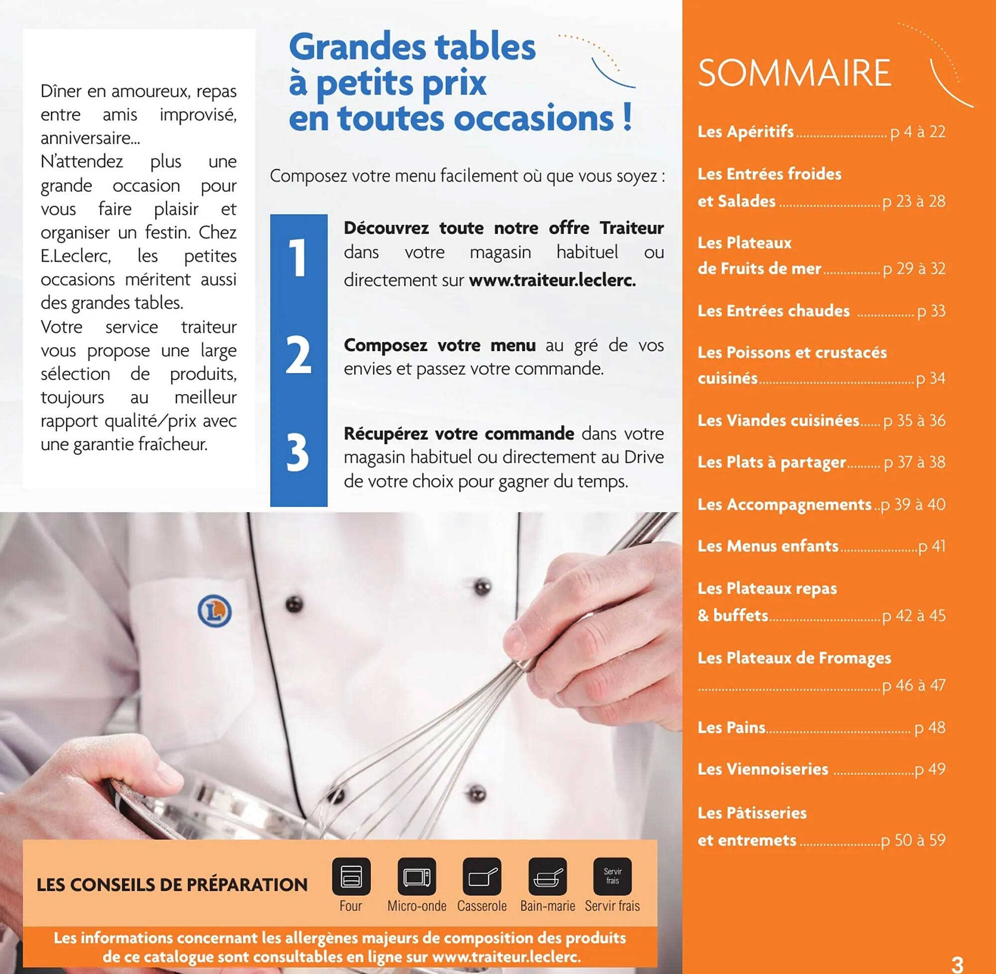 Grandes tables à petits prix en toutes occasions !