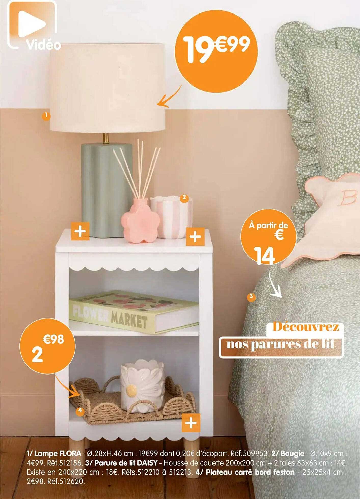 Lampe FLORA