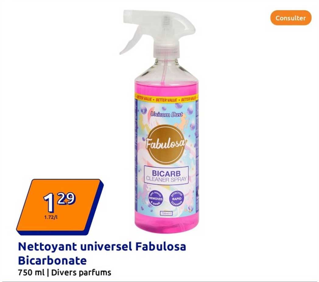 Nettoyant universel Fabulosa Bicarbonate