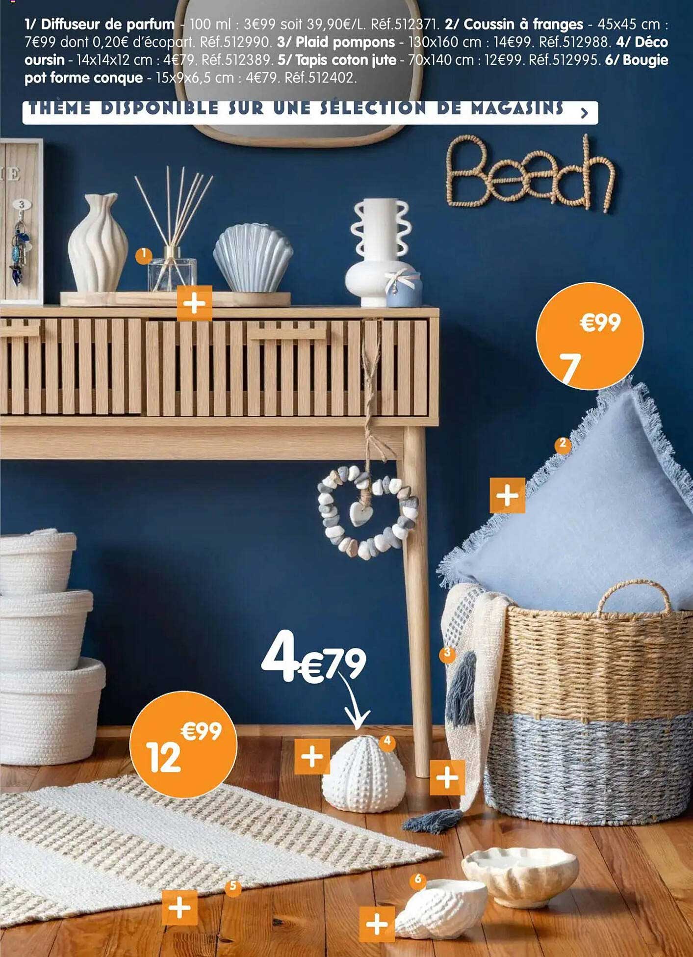 Thème disponible sur une sélection de magasins