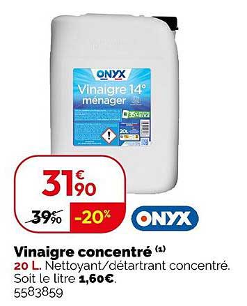 Vinaigre concentré