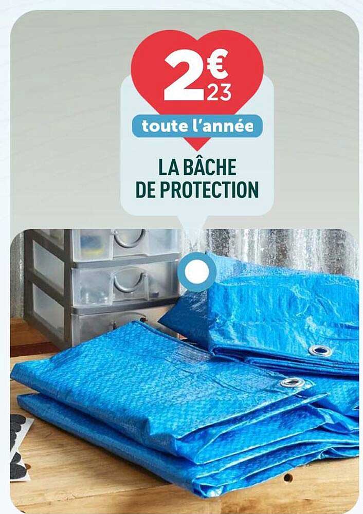 LA BÂCHE DE PROTECTION