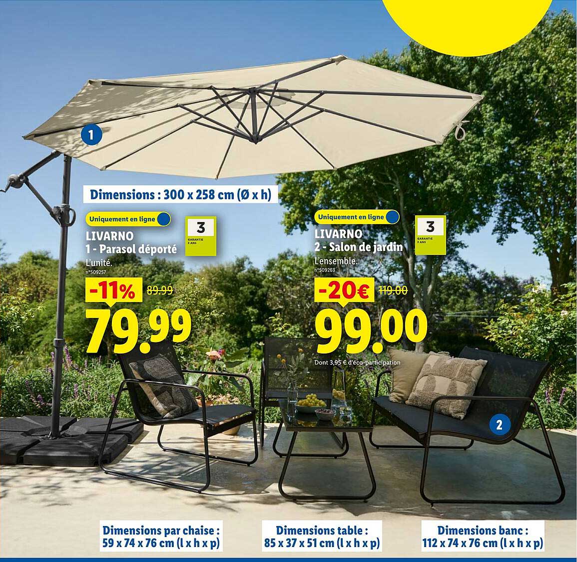 Lidl Parasol 2022