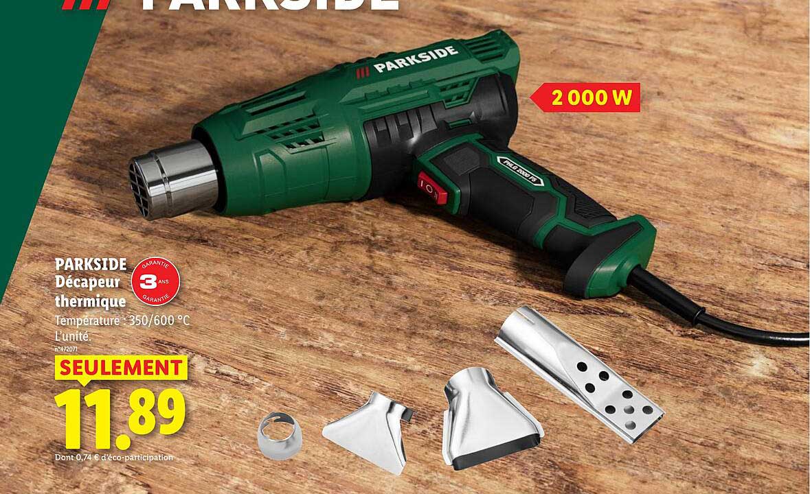 Decapeur Thermique Lidl