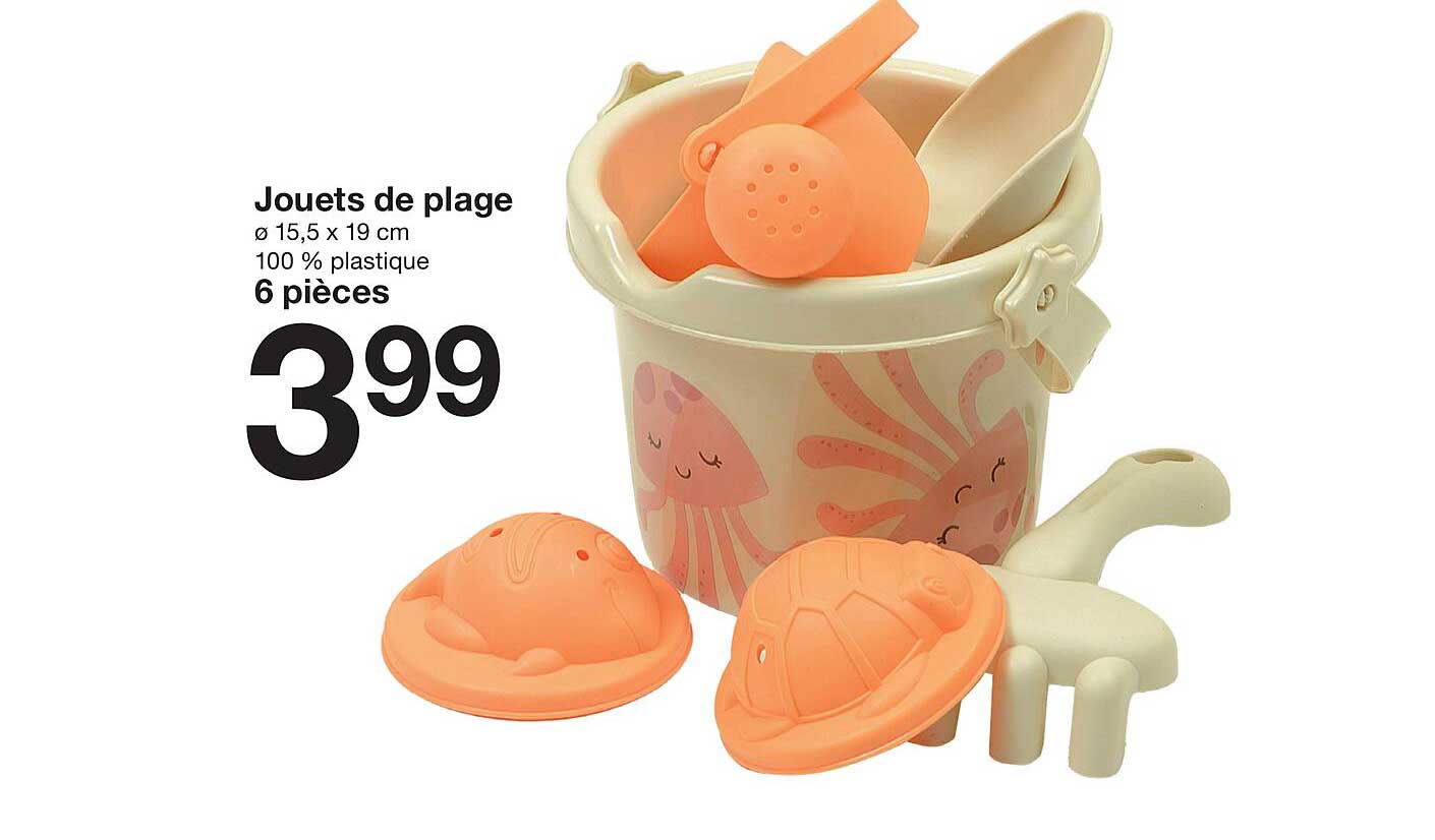 Jouets de plage