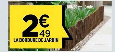LA BORDURE DE JARDIN