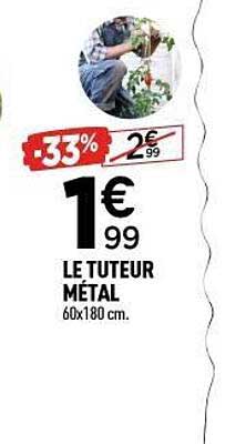 LE TUTEUR MÉTAL