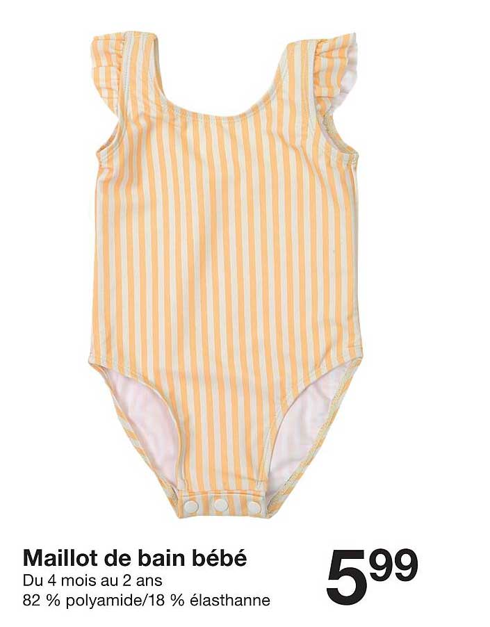 Maillot de bain bébé
