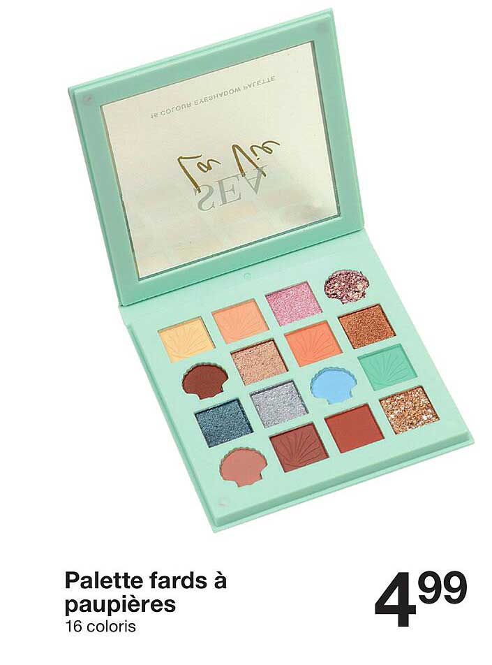 Palette fards à paupières