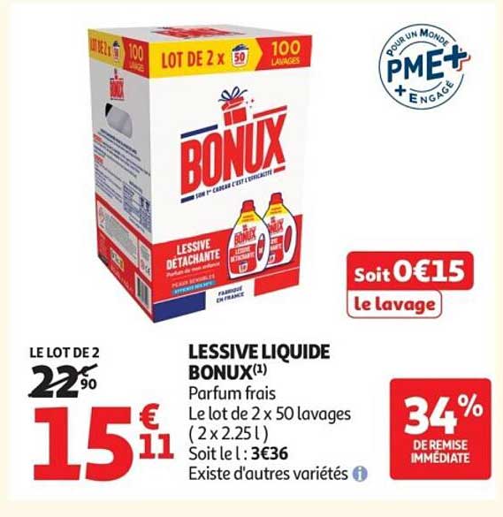 Promotions Bonux – Jusqu'à 70 % de réduction maintenant !