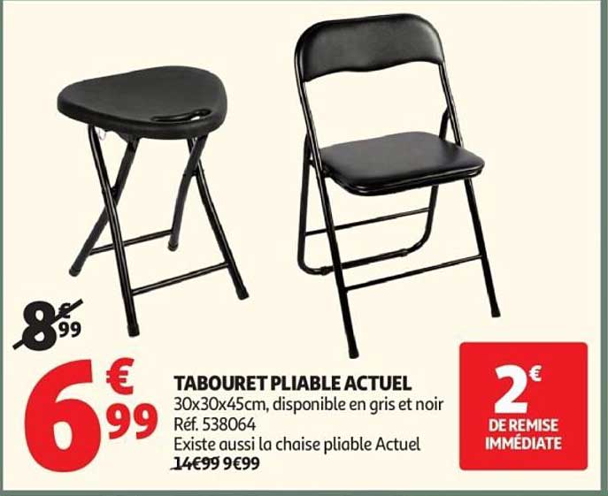 TABOURET PLIABLE ACTUEL