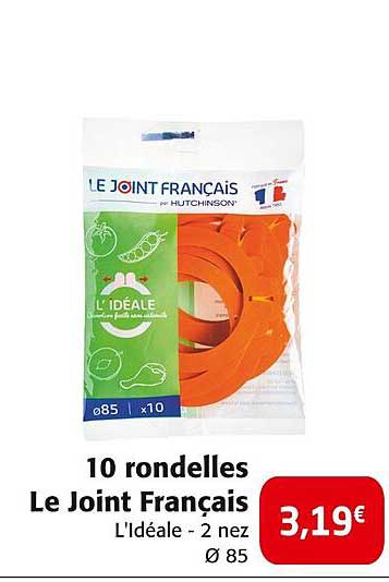 10 rondelles Le Joint Français