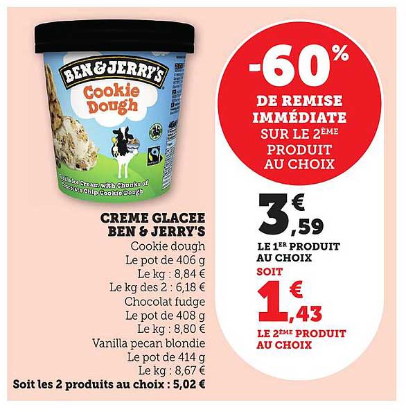 -60% DE REMISE IMMEDIATE SUR LE 2ÈME PRODUIT AU CHOIX