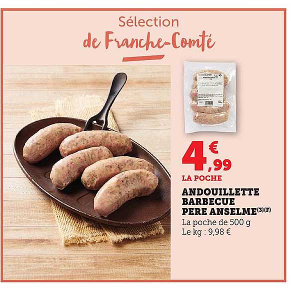 ANDOUILLETTE BARBECUE PERE ANSELME