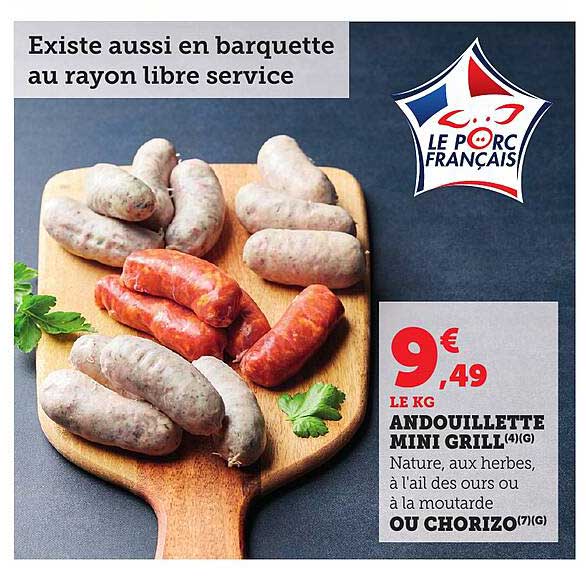 ANDOUILLETTE MINI GRILL