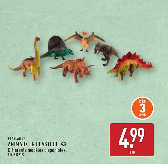 ANIMAUX EN PLASTIQUE