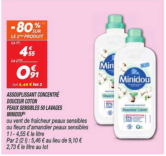 ASSOUPLISSANT CONCENTRÉ DOUCEUR COTON