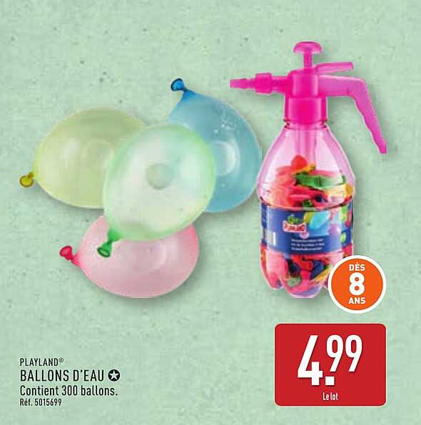 BALLONS D'EAU