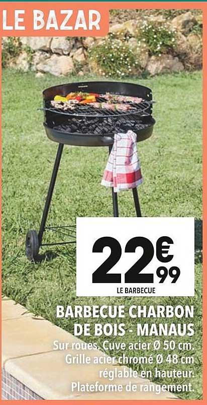 BARBECUE CHARBON DE BOIS - MANAUS