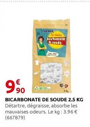 BICARBONATE DE SOUDE 2.5 KG