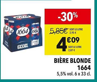 BIÈRE BLONDE 1664