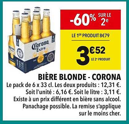 BIÈRE BLONDE - CORONA