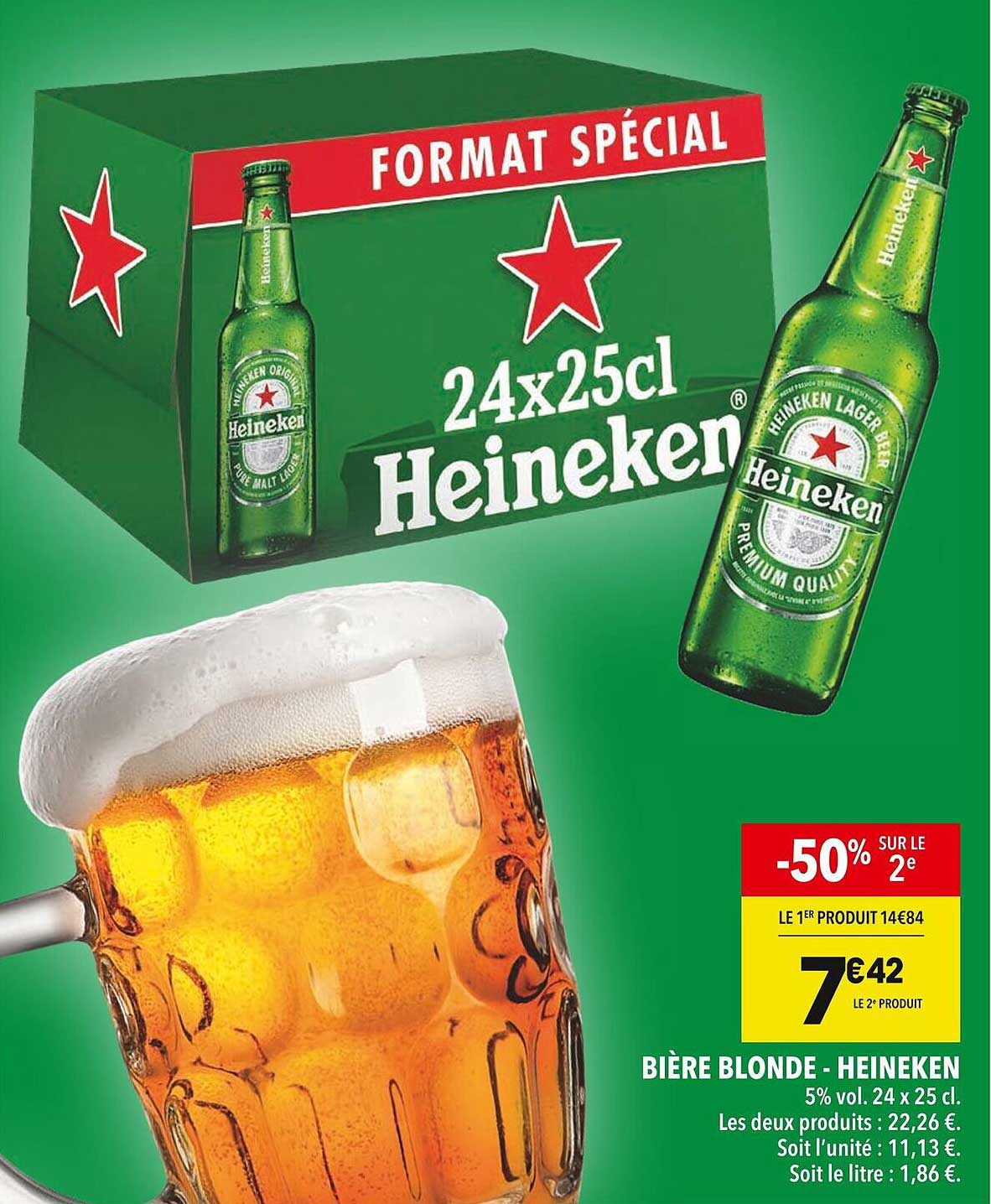 Bière Blonde - Heineken
