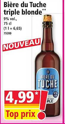 Bière du Tuche triple blonde**
