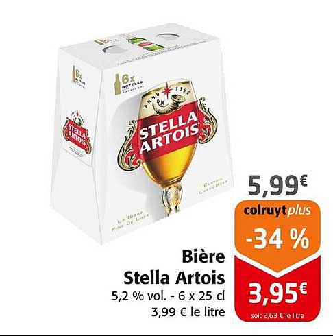 Bière Stella Artois