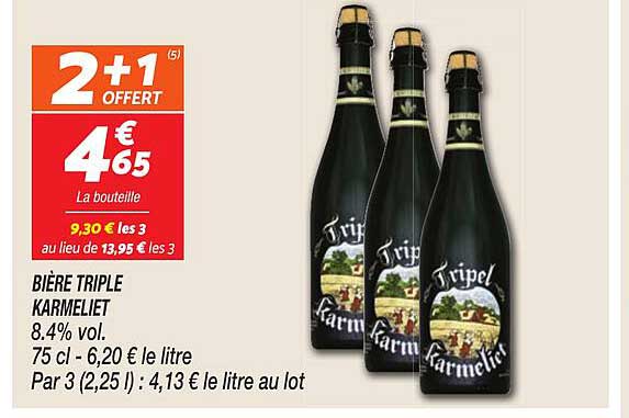 Bière Triple Karmeliet