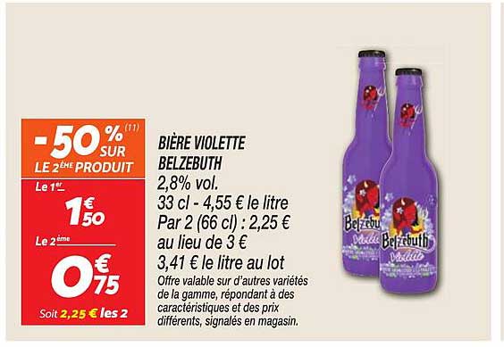 BIÈRE VIOLETTE BELZEBUTH