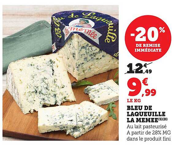 BLEU DE LAQUEUILLE LA MEMEE