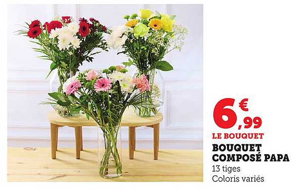 BOUQUET COMPOSÉ PAPA