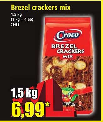 Brezel crackers mix
