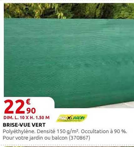 BRISE-VUE VERT