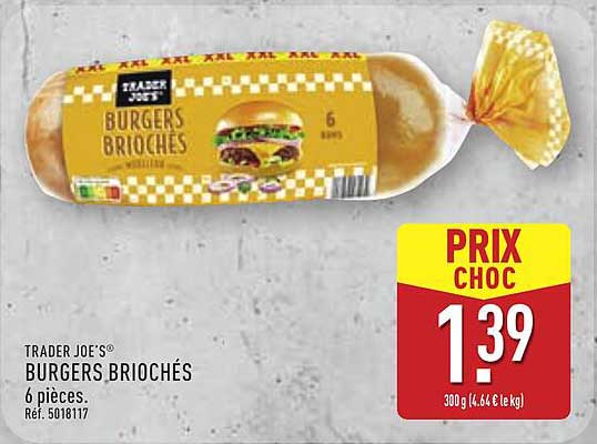 BURGERS BRIOCHÉS