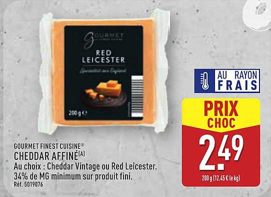 CHEESE AFFINÉ - RED LEICESTER